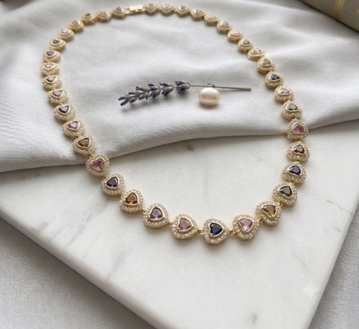 COLLAR SWAROVSKI CORAZON