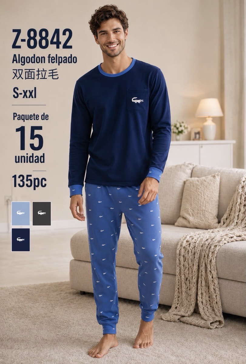 PIJAMA COCODRILO HOMBRE