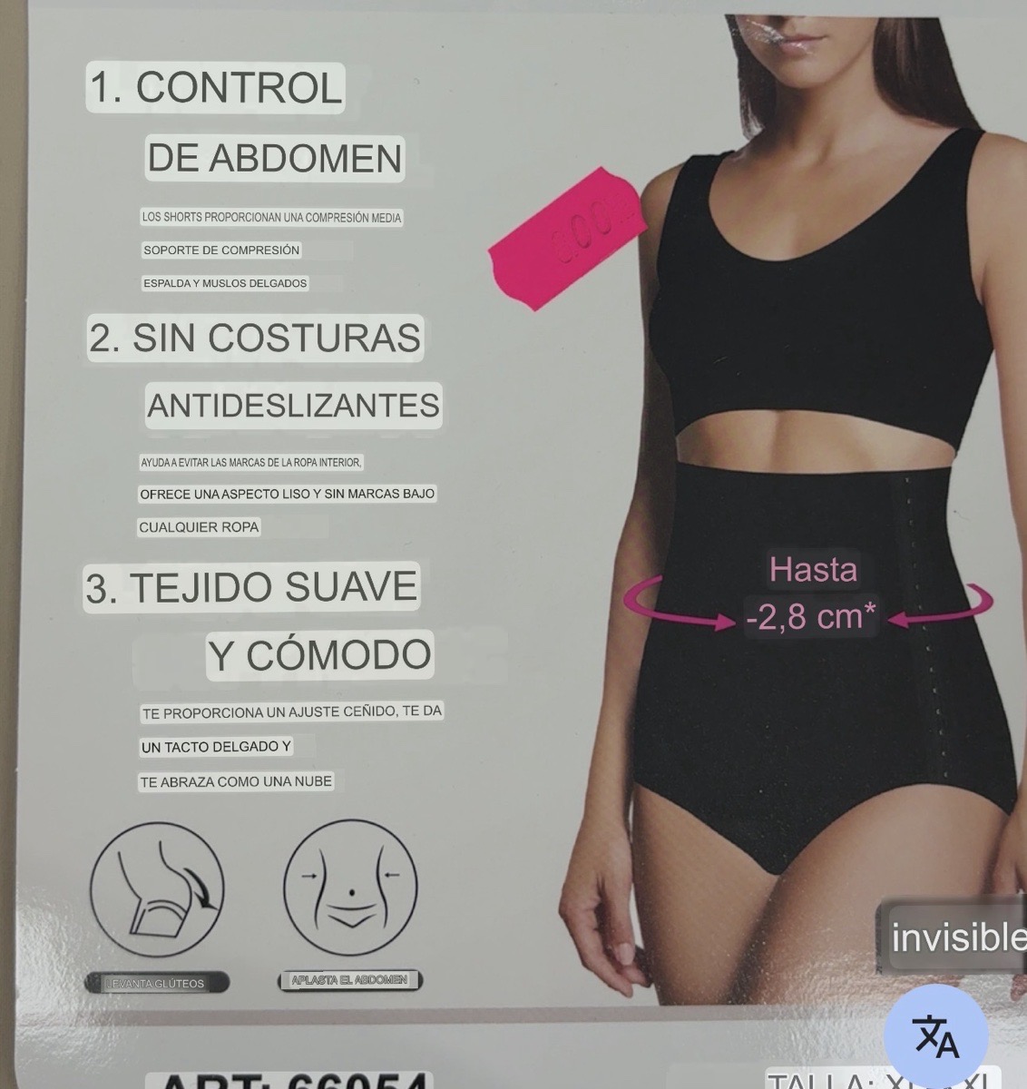 FAJA INVISIBLE
