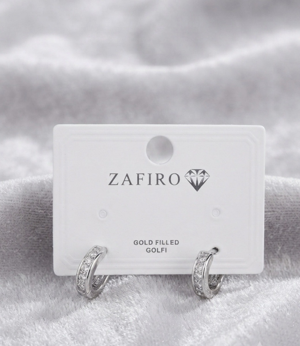 PENDIENTES AROS BRILLANTES