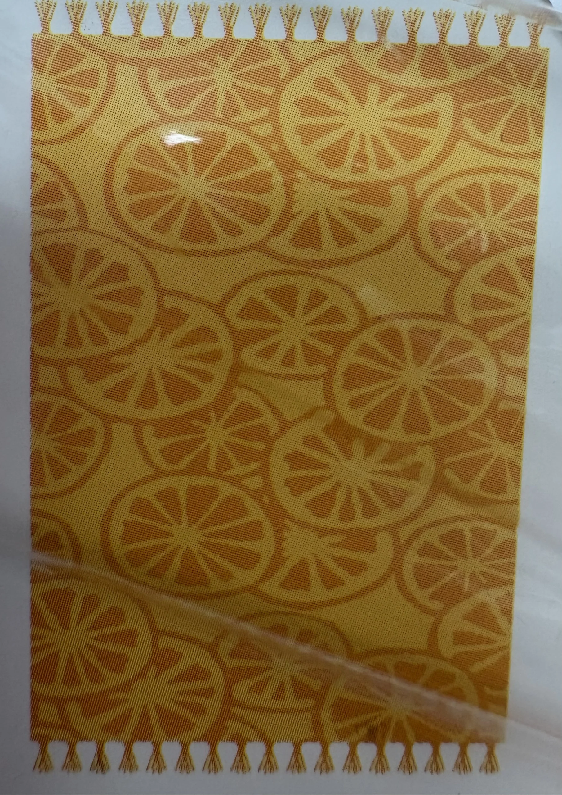 TOALLA DE PLAYA NARANJA ?
