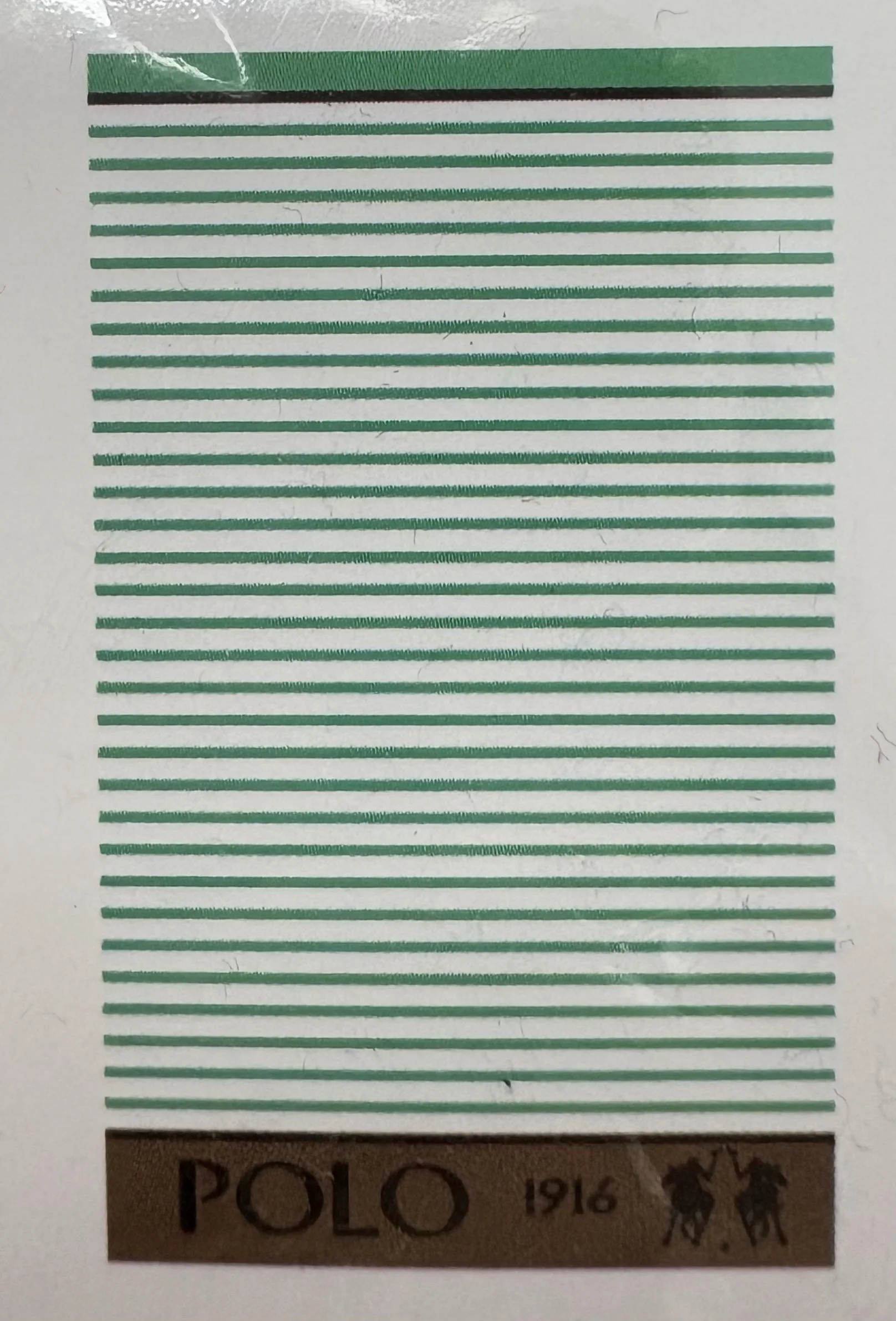 TOALLA PLAYA POLO (VERDE AGUA)