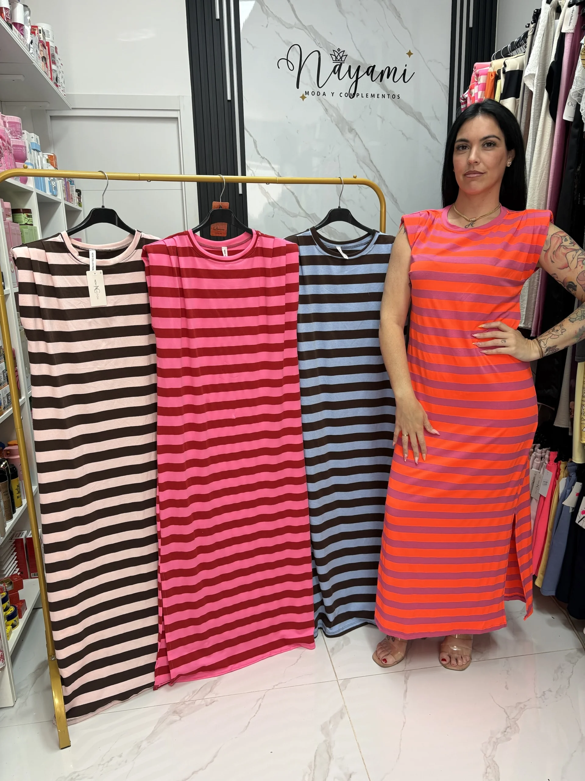 VESTIDO RAYA