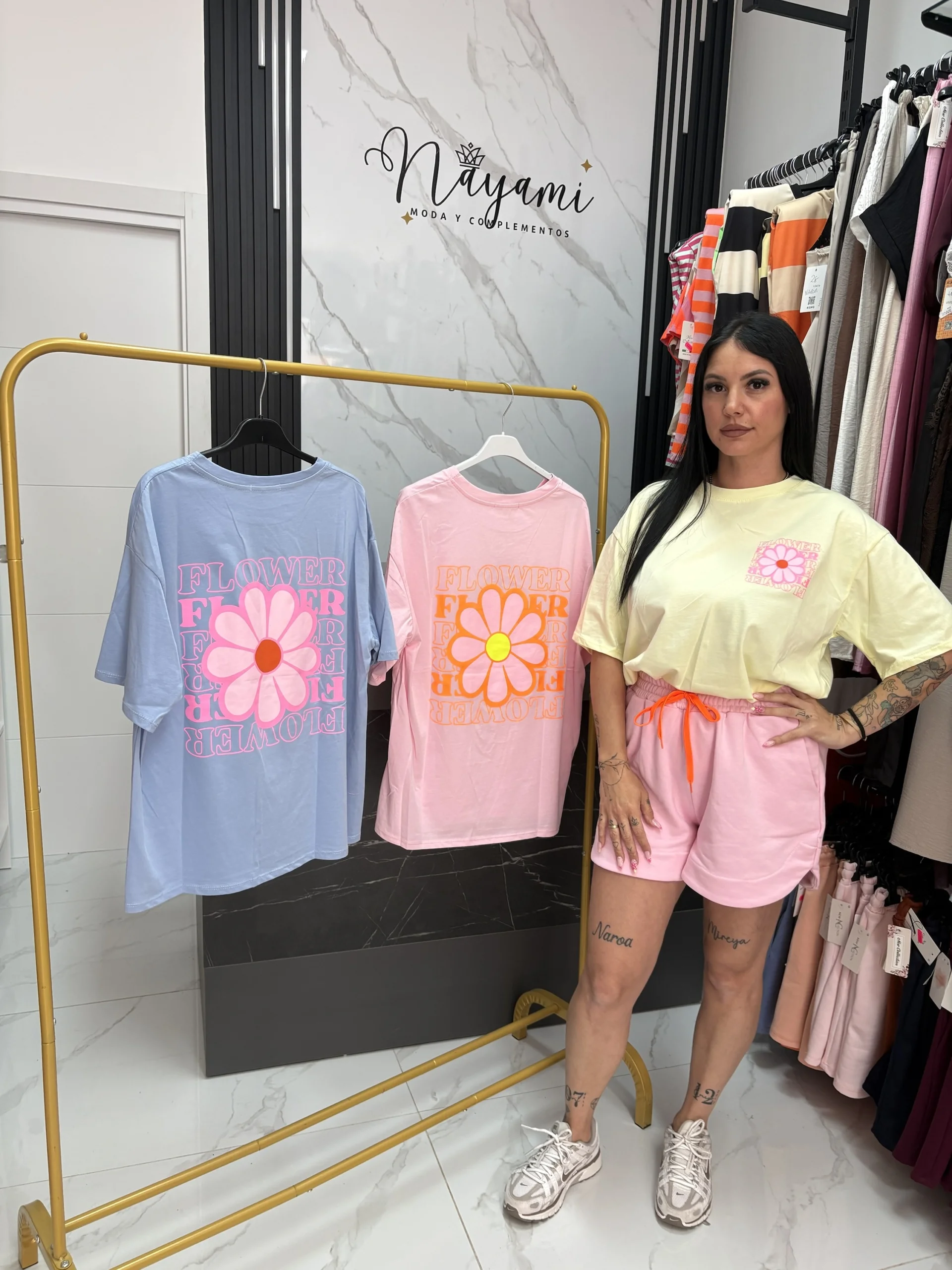 CAMISETA FLOWER