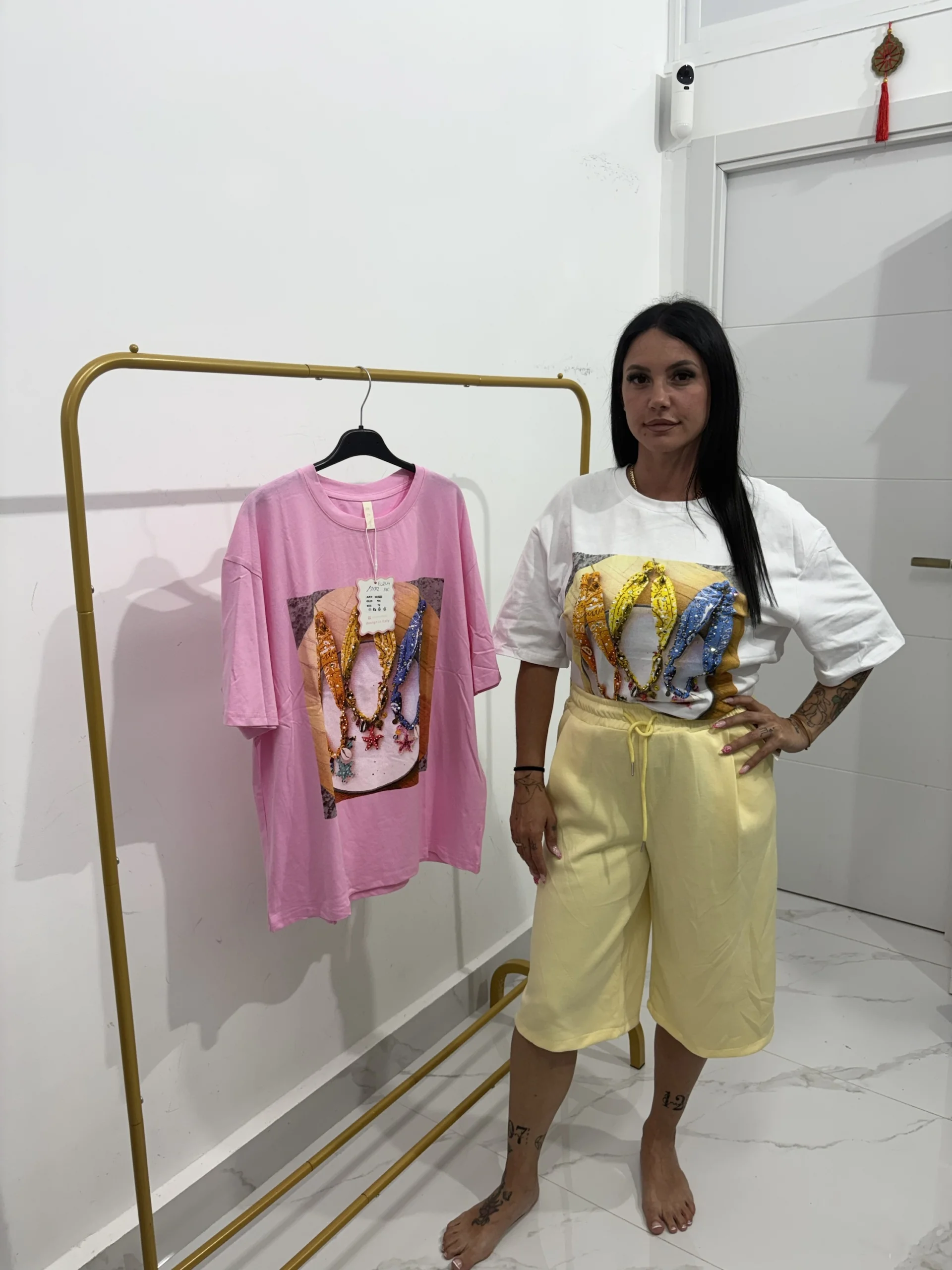 CAMISETA CURVY MAR