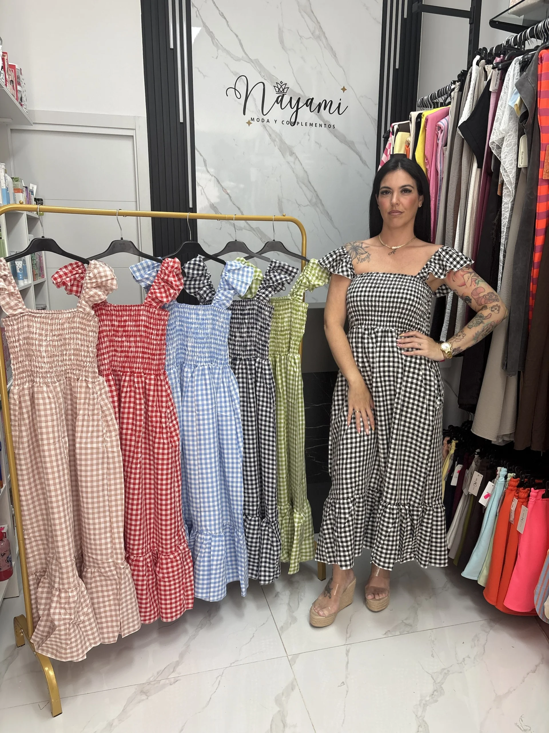 VESTIDO VICHY